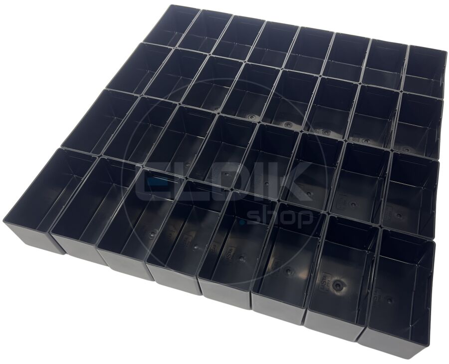 Lista 80.384.000/32 32 sorteerbakjes | voor ladehoogte 100/125 mm
