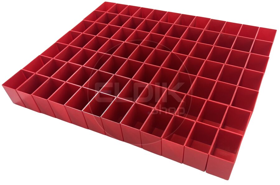 E-Tools 90 x Inzetbakje rood L79xB55xH76mm