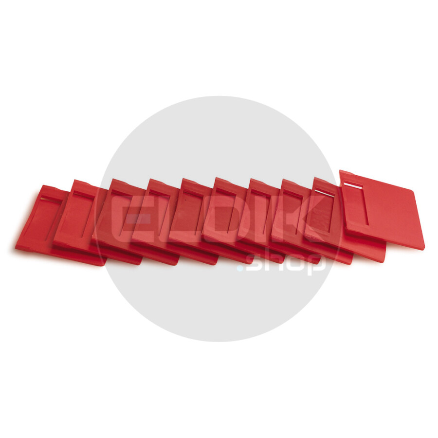 Tayg 01 Tussenschot voor Inzetbakje L103 x B79 mm - Rood - 390005