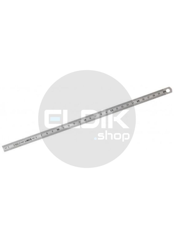 Facom DELA.1056.300 Half Stijve RVS Liniaal - Dubbelzijdig 300 mm
