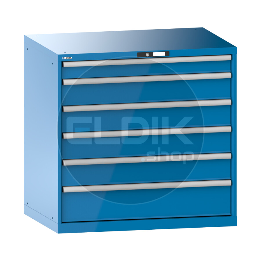 Lista 14.515.010 Werkplaatskast |B1023 x D725 x H1000 | 6 laden | Blauw