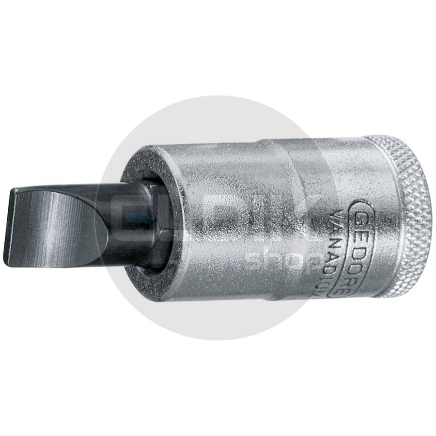 Gedore IS 19 10x1,6 Schroevendraaier Dopsleutel Sleuf 1/2 - 10 x 1,6 mm - 6656140