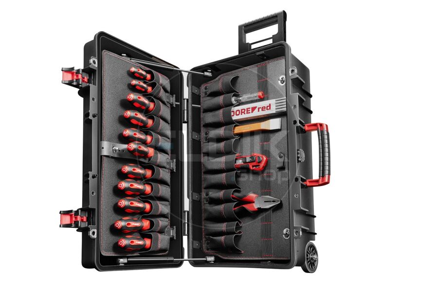 Gedore Red R21902124 124 Delige Gereedschapset - MEISTER XXL - Though Case - 3301641