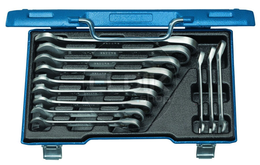 Gedore 7 UR 012 12 Delige Omschakelbare Ringratel Steeksleutelset - 2297418