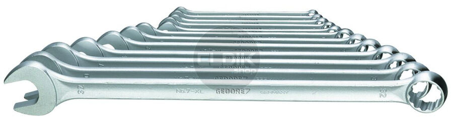 Gedore 7 XL 012 12 Delige Extra Lange Ringsteeksleutelset - 6095950