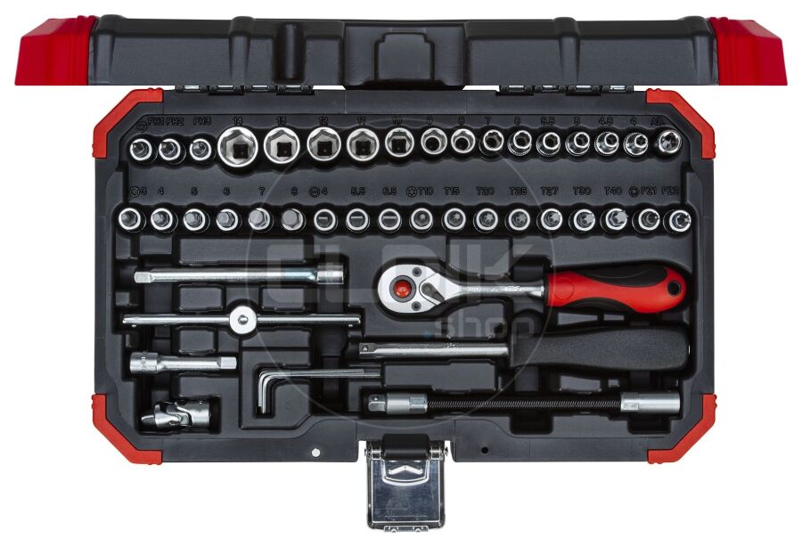 Gedore Red R49003046 46 Delige Dopsleutelset 1/4" - 3300052