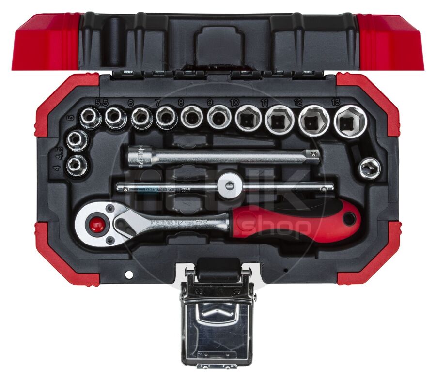 Gedore Red R49003016 16 Delige Dopsleutelset 1/4" - 3300050