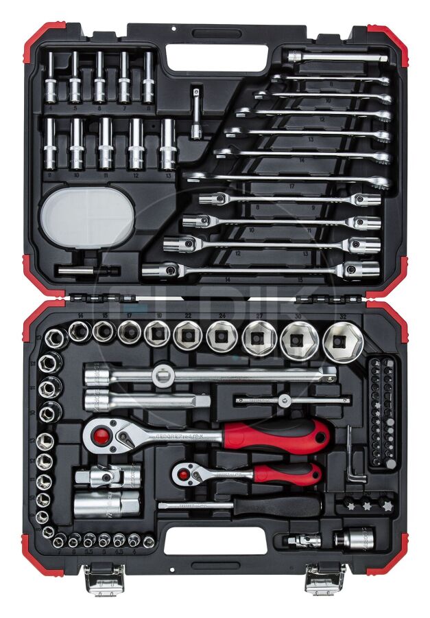 Gedore Red R46003092 92 Delige Dopsleutelset 1/4" - 1/2" - 3300062
