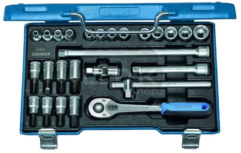 Gedore 30 IMU-10 26 Delige Dopsleutelset 3/8" - 6229740