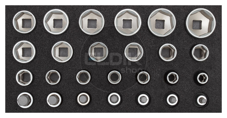 Gedore Red R22150009 Module 26 Delige Dopsleutelset 1/2” - 3301708