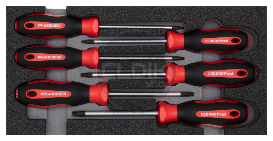 Gedore Red R22150015 Module 6 Delige Torx Schroevendraaierset - 3301714