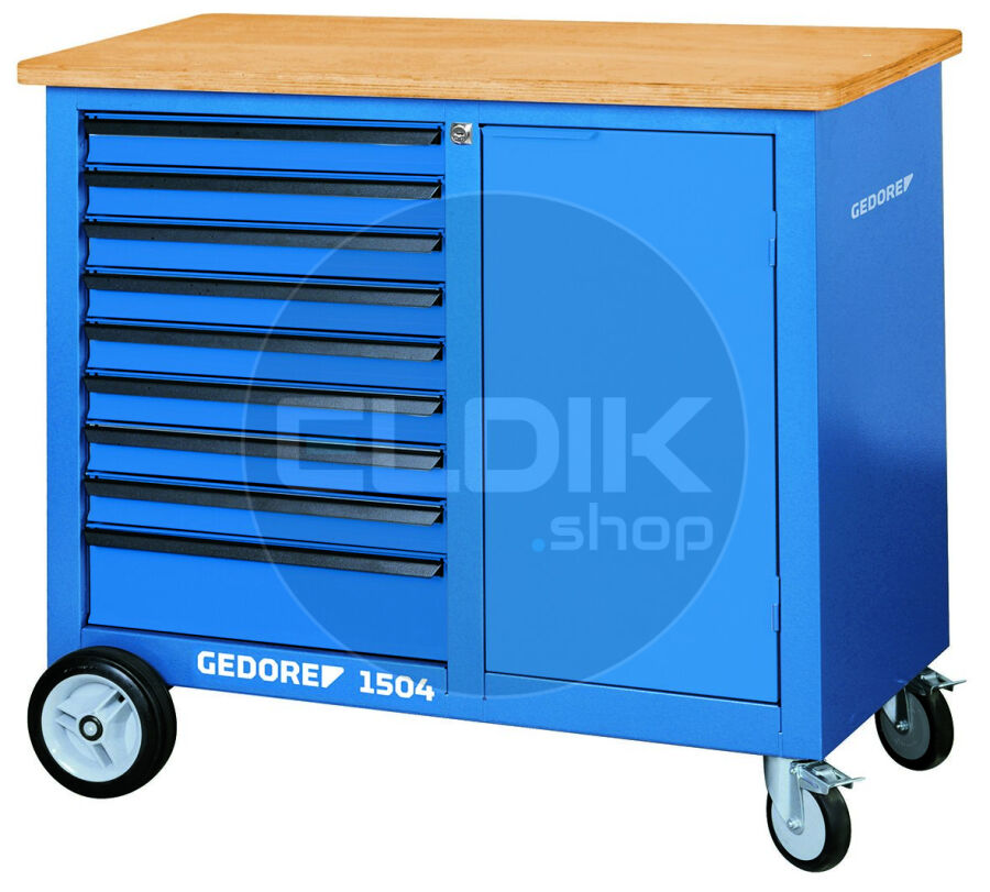 Gedore 1504 0810 9 Laden Verrijdbare Werkbank - 1814923