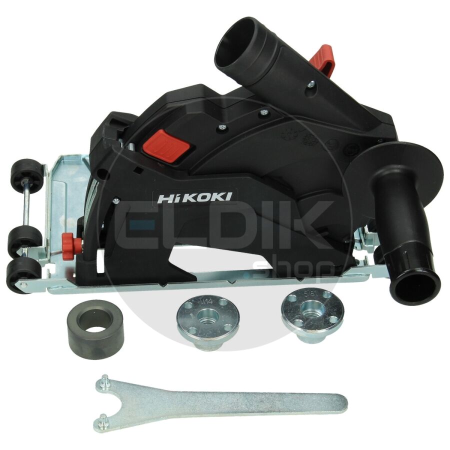 Hikoki 377086 Stofafzuigkap voor doorslijpschijf 125 mm (met geleiderollen)