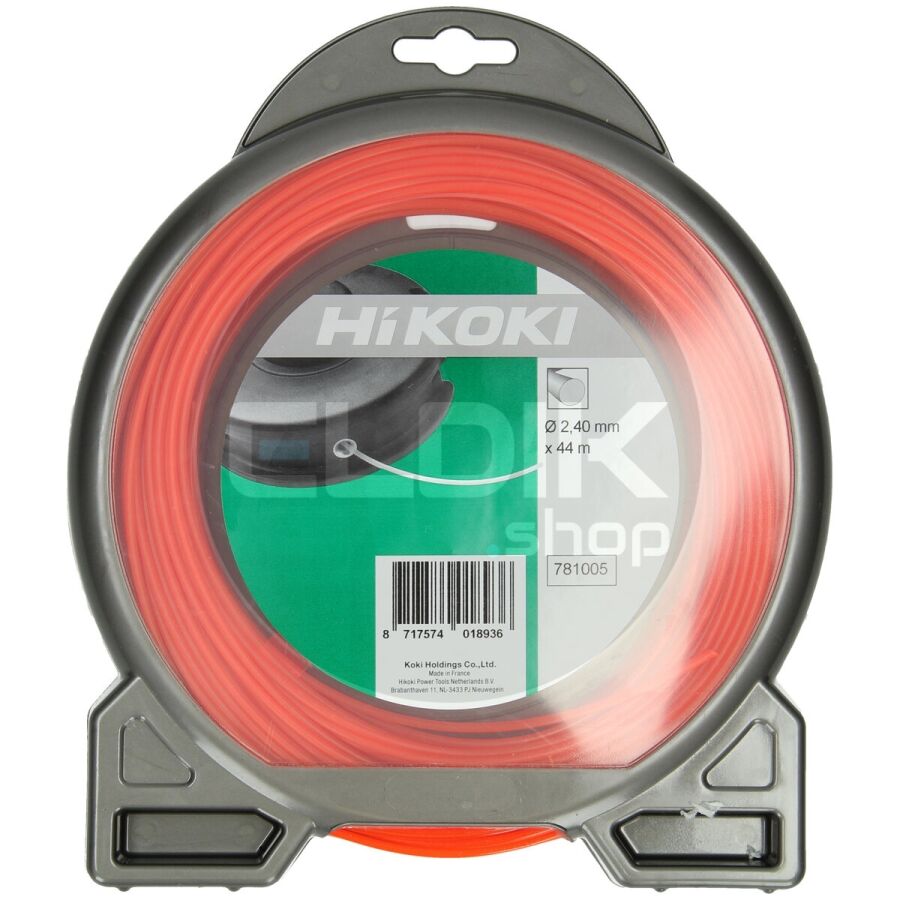 Hikoki 781006 Maaidraad rond 2,4mm oranje L=88m (453 gr)