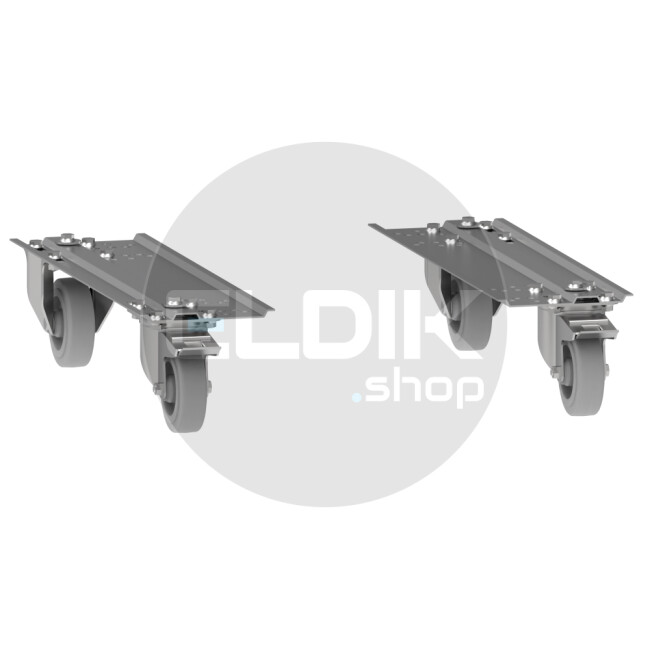 Lista 74.082.000 Verrijdbaar onderstel 54 en 78e 160mm rubber