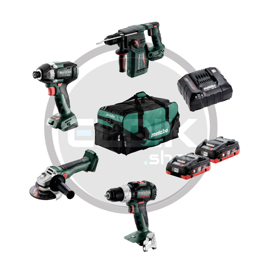 Metabo KIDLE 4.2.2 Combiset | 4 machines, 2 accu's en lader - 172750