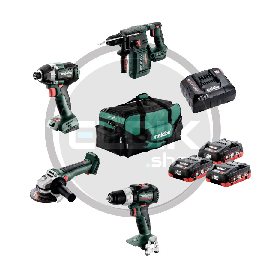 Metabo KIDLE 4.2.3 Combiset | 4 machines, 3 accu's en lader - 172736