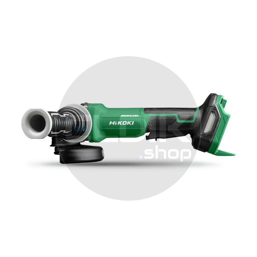 Hikoki G1813DFW4Z Accu haakse slijpmachine - 18V / 125mm Brushless - Exclusief lader en accu's