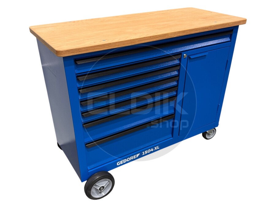 Gedore 1504 XL 1411 7 Laden Verrijdbare Werkbank XL - 1988468