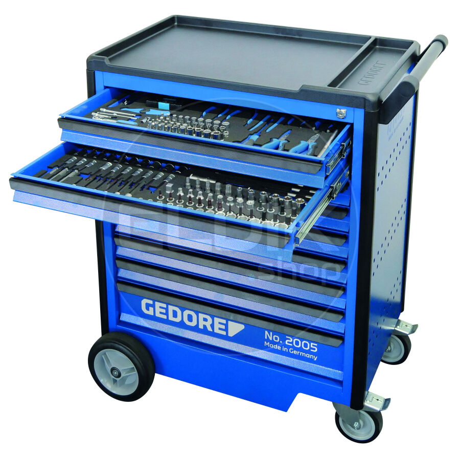 Gedore KL-4998-400 466 Delige Gevulde gereedschapswagen - 3421147