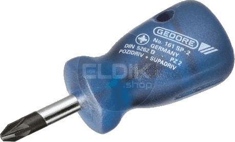 Gedore 161 SP 1 Stubby Schroevendraaier PZ1 - 6426140