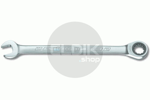 Gedore 7 R 30 Platte Ringratel Steeksleutel 30 mm - 2297221