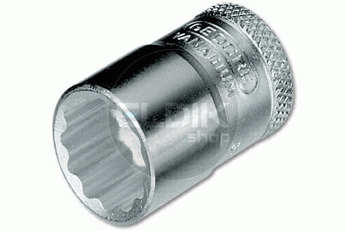 Gedore D 30 19 Dopsleutel 3/8 - 12 Kant - 19 mm - 6231560