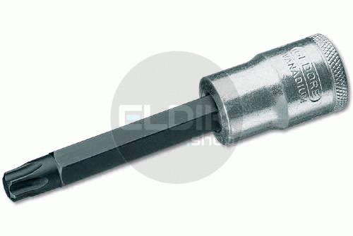 Gedore ITX 19 L T25-100 Schroevendraaier Dopsleutel Torx - L 1/2 - T25 - 6188100