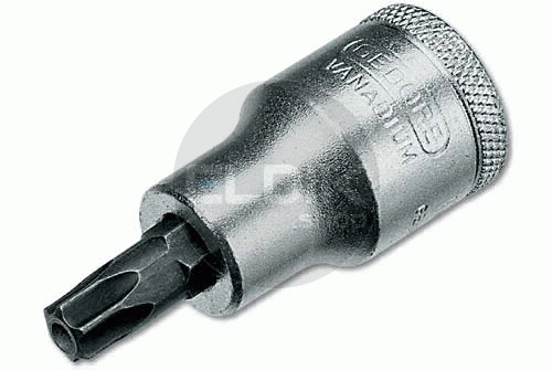 Gedore ITX 19 B T60 Schroevendraaier Dopsleutel Torx - S 1/2 - T60 - 6203270