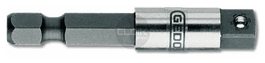 Gedore 673 6,3 Bit Adapter 1/4" - 6536320