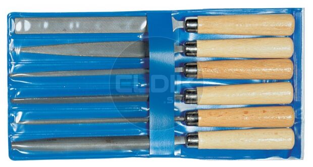 Gedore 8728 6 Delige Sleutelvijlenset - 6771910