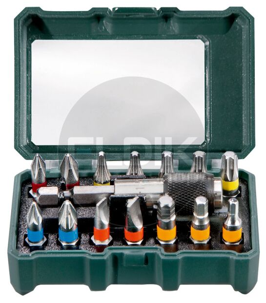 Metabo 626703000 Bit-assortiment 15-delig
