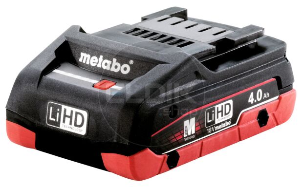 Metabo Accu-pack 18Volt /LiHD 4.0 Ah Accu-pack lihd 18 v - 4,0 ah - 625367000