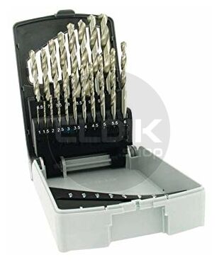 Tivoly 11451070015 Spiraalborenset DIN338, Geslepen