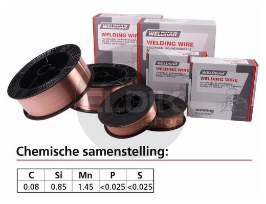 Weldkar 195205945 MIG lasdraad SG-2