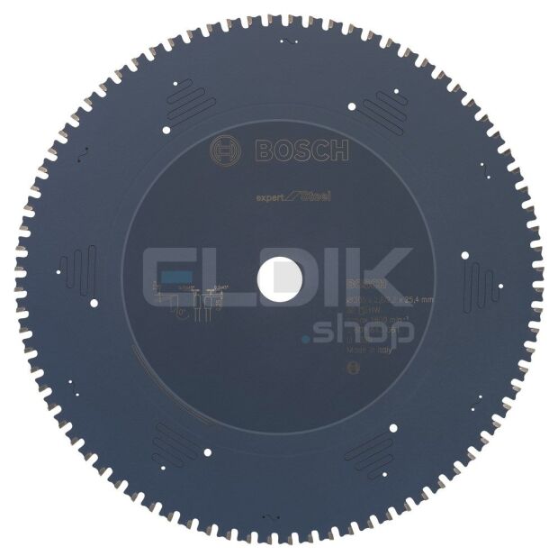 Bosch F00Y145203 Cirkelzaagblad HM voor Staal | 305 x 25.4 T80 - 2608643061