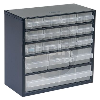 Raaco 616-123 16 Laden Metalen Ladekast - 137560