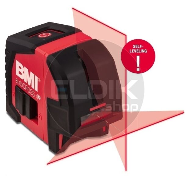 BMI AutoCROSS 4 Kruislijnlaser rood - 654-AC4R