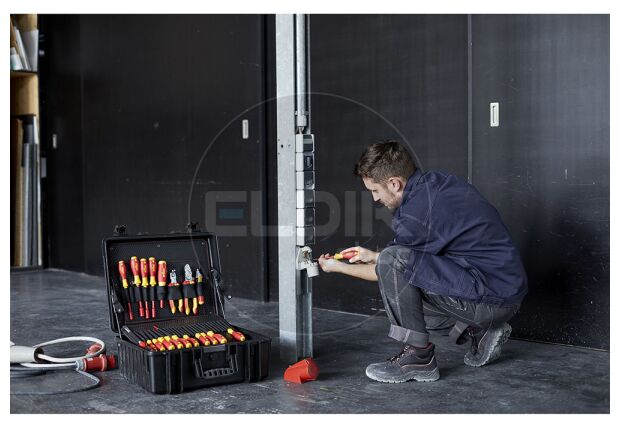 Wiha 40523 Gereedschapset elektricien Competence XL assorti 83-delig incl. koffer - 9300702