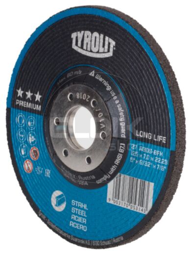 Tyrolit 34353684 Afbraamschijf 125 x 7 x 22, 23