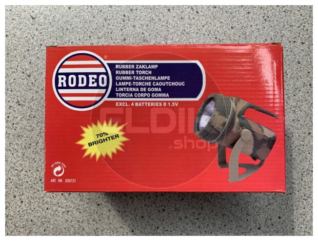 Rodeo 320721 Campinglamp met camouflage