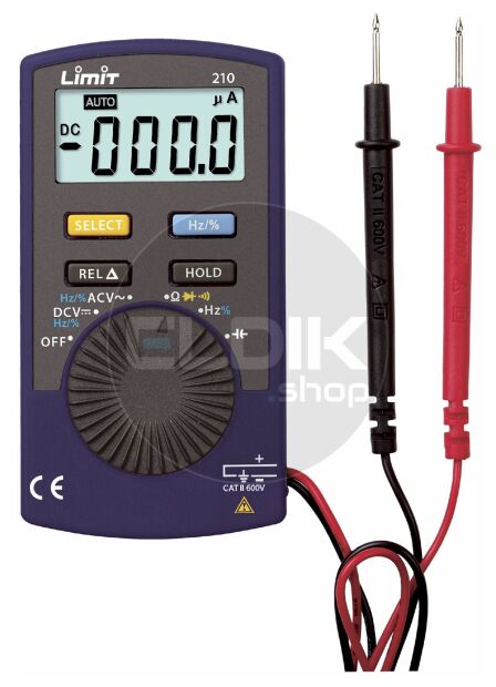 Limit LIMIT210 Pocket multimeter - 198650103