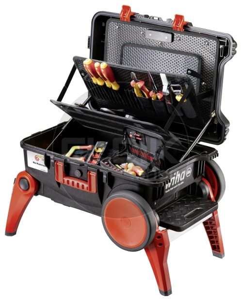 Wiha 45253 46 Delige Gevulde Gereedschapskoffer - Elektra - 9300-7010301