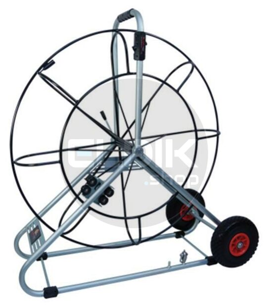 Runpotec 20416 Haspel diam. 1000mm verzinkt/gepoedercoat t.b.v.11mm Glasvezel Trekveer