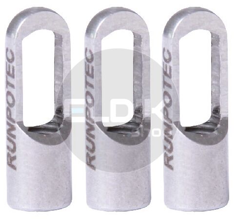 Runpotec 20411 RVS Set Trekogen 7mm (3 stuks)