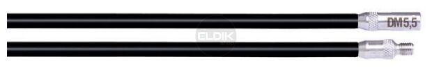 Runpotec 10044 RunpoStick zwart 5,5mm 2 x 1m