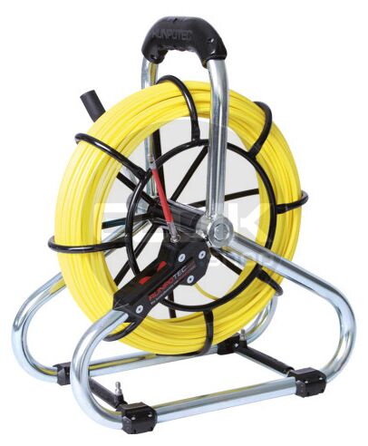 Runpotec 10056 Standaard set Glasvezel Trekveer diam. 4,5mm RTG6, 40m incl. Haspel