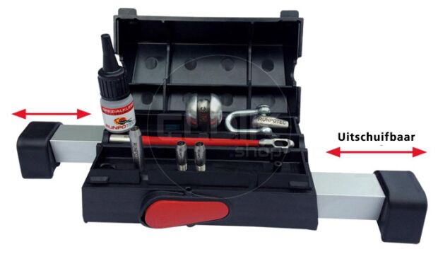 Runpotec 10061 Profi-set Glasvezel Trekveer diam. 6mm RTG6, 50m incl. Haspel
