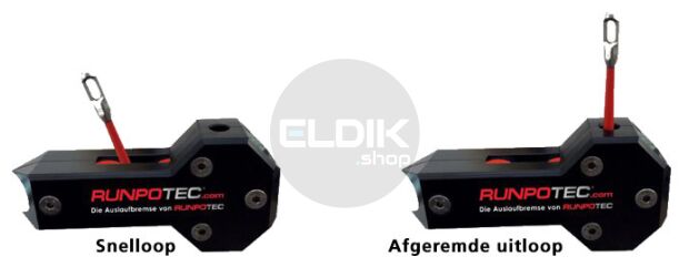 Runpotec 10061 Profi-set Glasvezel Trekveer diam. 6mm RTG6, 50m incl. Haspel