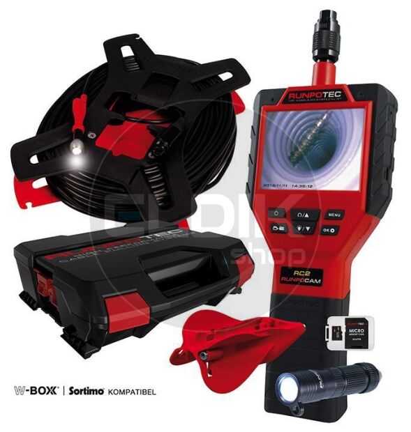 Runpotec 10141 Inspectiecamera RC2 50m incl. Koffer